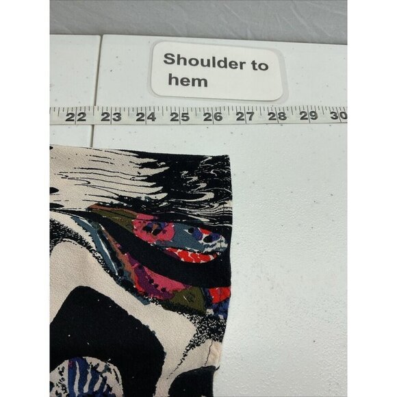 Free‎ People Black Drift Away Tunic Dress XS Cold Shoulder oversized flowy - Picture 10 of 13